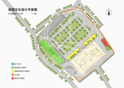 旺丁学校校园整体规划设计